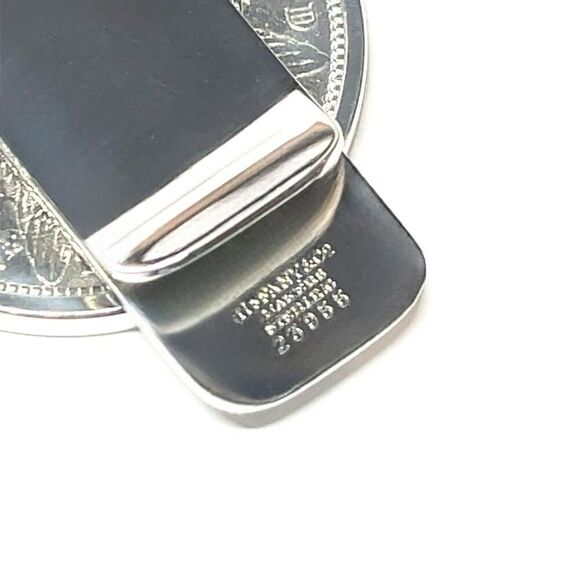 Tiffany & Co Estate 1887 E. Pluribus Unum Makers Money Clip Silver TIF734 - Picture 4 of 9